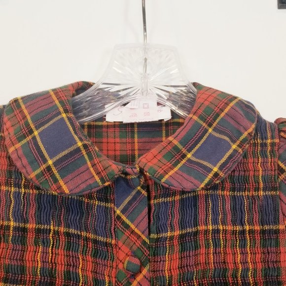 Sophie Dess Creations Paris Plaid Vintage Dress 6X/7 - Picture 12 of 12